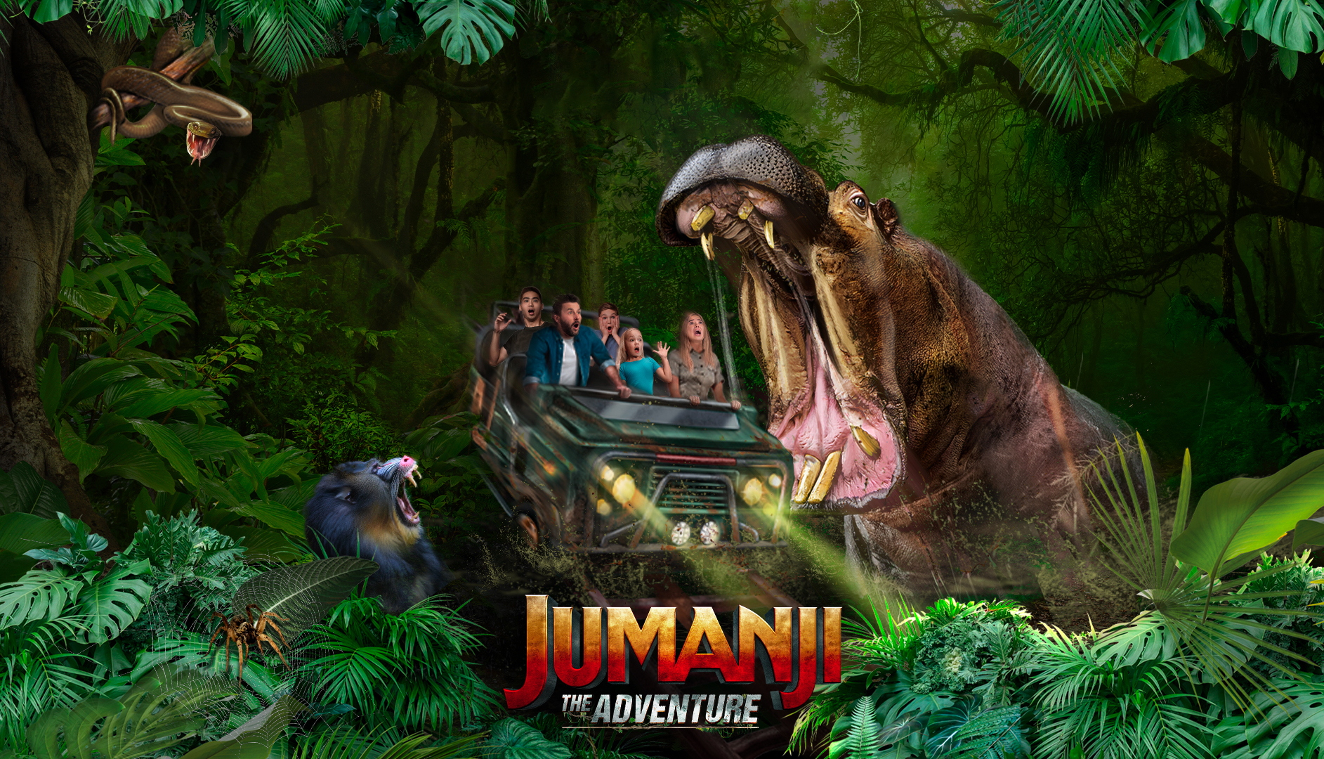 Embarquez pour une mission à haut risque dans Jumanji – The Adventure à Gardaland !