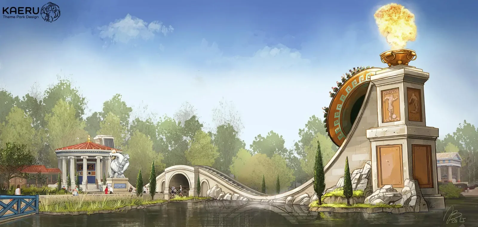En 2016, le Parc Astérix met à l’honneur Obélix