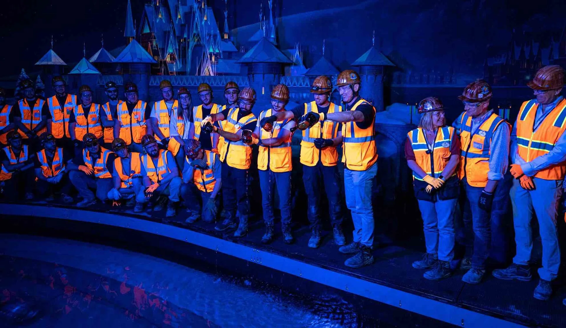 L’attraction Frozen Ever After vient d’être mise en eau !