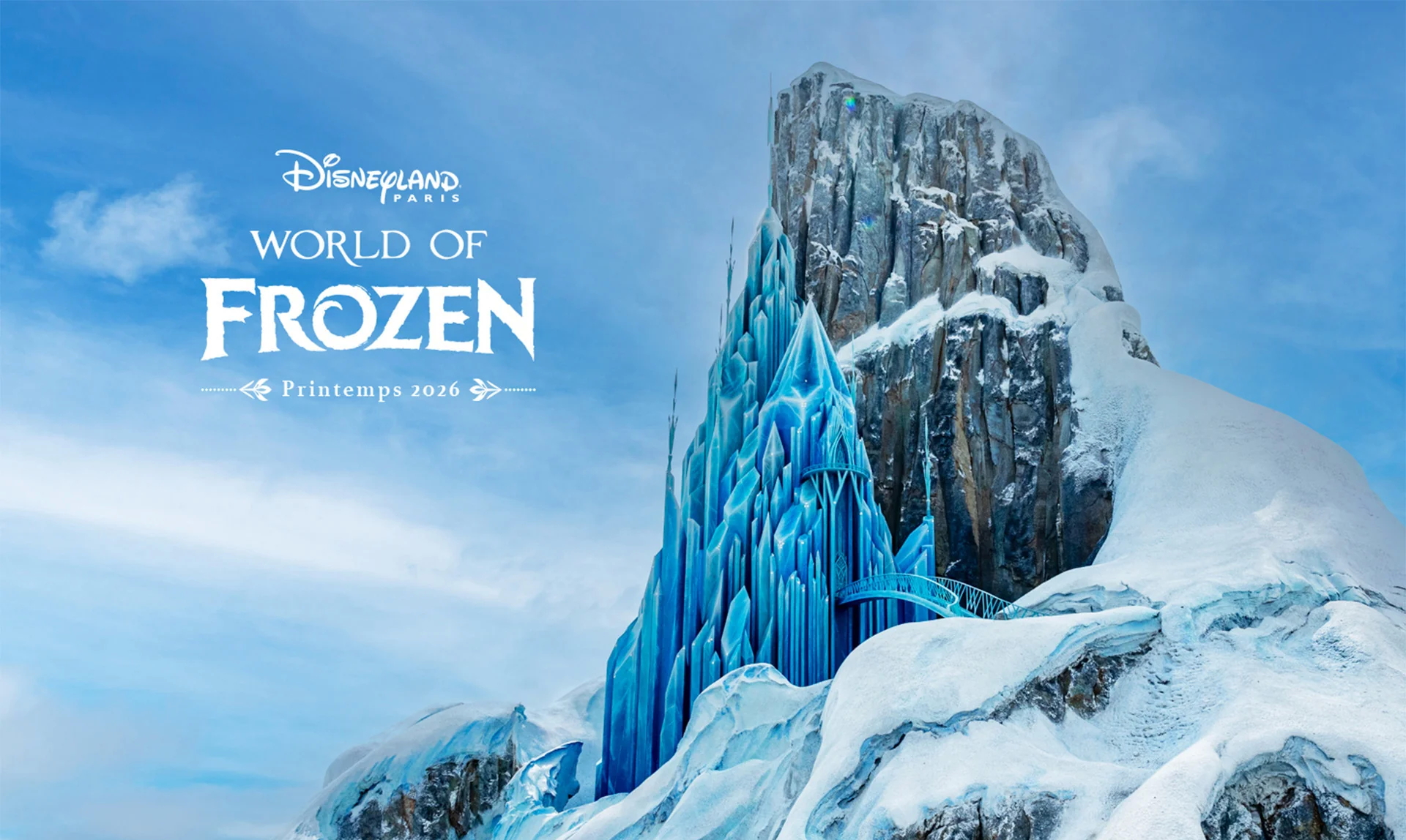 World of Frozen à Disneyland Paris : ouverture au printemps 2026